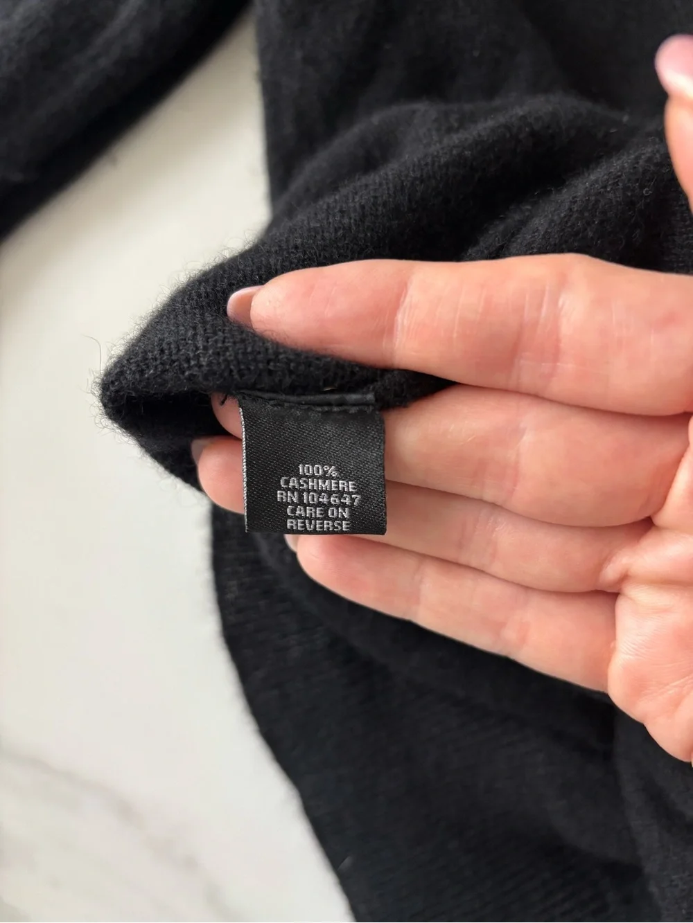 Daniel Bishop black crewneck